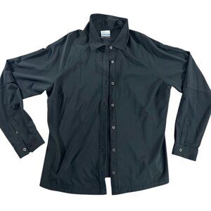 Columbia Women's  Shirt XL Black Long Sleeve Omni-Wick Outdoor